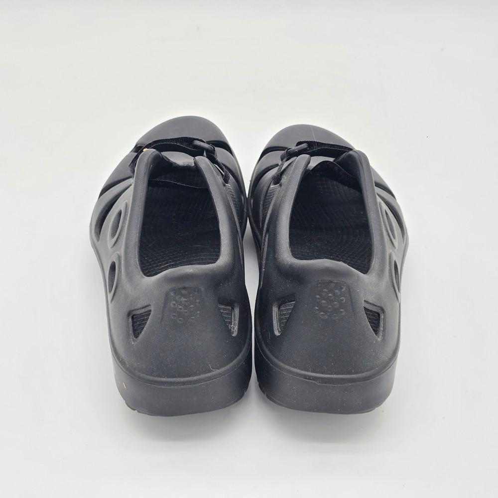 Oofos OOCloog Recovery Shoes Black Adjustable Strap Men 6 Women 8 EU 39 - Picture 13 of 13